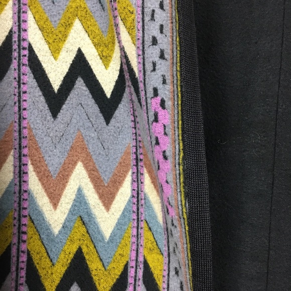 No Label Gray Chevron Maxi Cardigan - Picture 2 of 6
